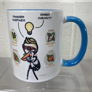 Taza de café Minute Earth DFTBA "Molécula de cafeína" - muy rara fuera de existencia - Imagen 1 de 9