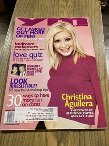 Vintage YM Magazine Christina Aguilera February 2000 - Picture 1 of 1