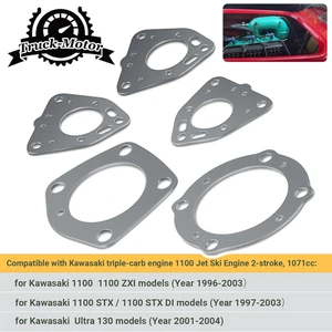 für Kawasaki 1100 ZXI STX Ultra 130 Auspuff Dichtsatz 1996 1997 1998 1999 2000 - Bild 1 von 13