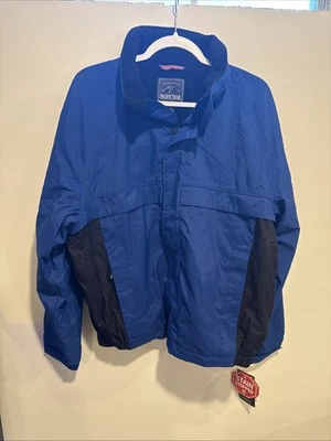 Chaqueta para hombre Pacific Trail Outdoor Wear capucha oculta cremallera a presión talla M Foto 1 de 4