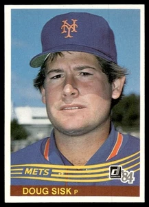 1984 Donruss Doug Sisk Rookie New York Mets #615 - Picture 1 of 2