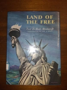 Land of The Free Enid La Monte Meadowcroft Hardcover Illustrated 1961 Crowell - Picture 1 of 22