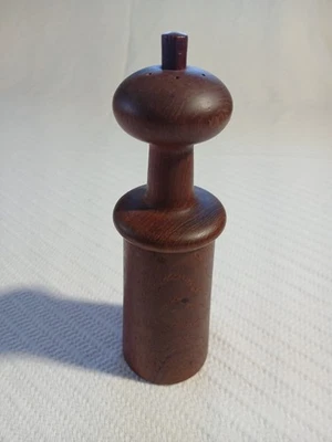 Vintage Jens Quistgaard Dansk Designs Teak Wood Salt Shaker Pepper Mill/Grinder - Image 1 of 4