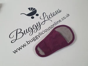 Baby Jogger City Mini seat harness strap crotch pad Purple Grey fit others - Picture 1 of 3