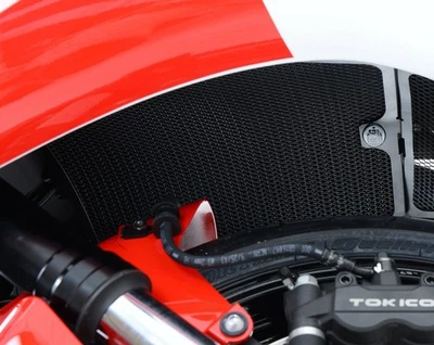 Honda CBR1000RR Fireblade 2008-2016 R&G Garde De Radiateur (Aluminium) RAD0065BK - Photo 1/4