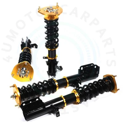 Coilovers Suspension Shocks Springs Kits For 1987-2002 Toyota Corolla Sedan - Image 1 of 4