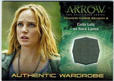 Arrow Season 2 Costume Wardrobe Card M22 Caity Lotz as Sara Lance - Image 1 of 2
