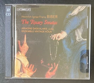 Biber The Rosary Sonatas Ariadne Daskalakis Violin 2015 BIS 2 Discs SACD - Picture 1 of 3