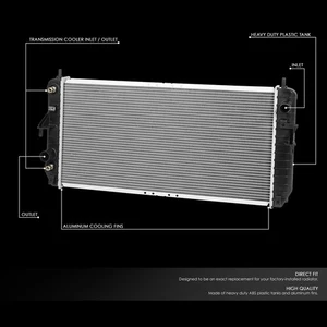 FOR 2006-2011 BUICK LUCERNE CADILLAC DTS FULL ALUMINUM CORE RADIATOR DPI 2853 - Foto 1 di 5