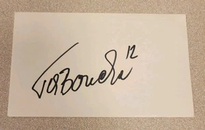 PETER BONDRA SIGNED 3x5 KARTEIKARTE NHL HOF AUTOGRAMM 500 TORE CLUBMITGLIED AUTO - Bild 1 von 1