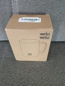 WETO 14 oz Coffee Mug, Vacuum Insulated Camping Mug, Double Wall & 2 Lids - Bild 1 von 10