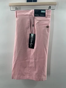 Walter Hagen Perfect 11 Golfshorts MGA14400 FA22 Herren 36 Himbeere Creme Neu mit Etikett - Bild 1 von 3