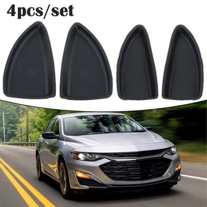 Direct Replacement DoorSwitch Bezel Cap Front Left/right 4pcs/set Black - Picture 1 of 19