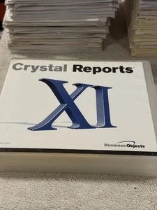Crystal Reports xi Professional English Includes Crystal Reports Server 3 Discs - Picture 1 of 2