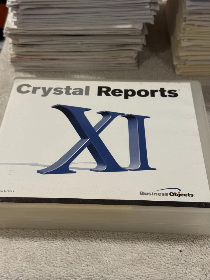 Crystal Reports xi Professional English Includes Crystal Reports Server 3 Discs - Image 1 of 2