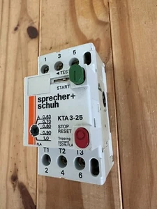 SPECHER+SCARPA KTA3-25-0.63A/KTA325063A MANUALE AVVIAMENTO MOTORE - Foto 1 di 5