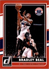 2015-16 Donruss Washington Wizards Basketball Card #39 Bradley Beal