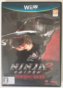 Nintendo Wii U Ninja Gaiden 3 Razor's Edge 2012 Japanese With Box Tested Genuine - Picture 1 of 2