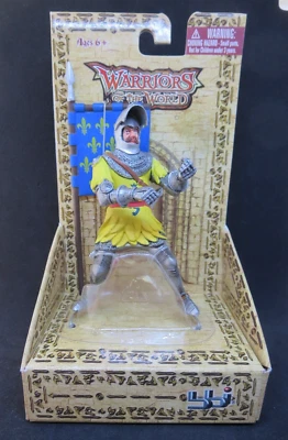 Warriors of The World Figure Knight with Flag Mint in Package 2004 - Image 1 of 2