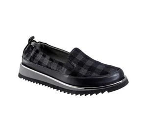 Ron White Nell Damen Naverina Slipper 40 EU / 9,5 US Schwarz Tartan Weath - Bild 1 von 13
