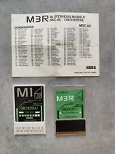 KORG DOPPIE CARD RPC-04 + MSC-04  ORCHESTRAL    100 SUONI   X  KORG M3R