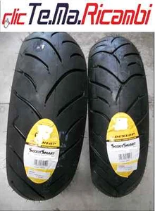 COPPIA PNEUMATICI 110 70 16P 140 70 16P DUNLOP SCOOTSMART BEVERLY 125 200 250300 - Foto 1 di 1