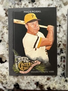 2022 TOPPS ALLEN GINTER X CARD PITTSBURGH PIRATES BILL MAZEROSKI #192 - Picture 1 of 1
