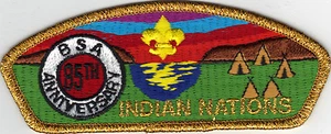 Indian Nations Council (SA-9) CSP, 85th Anniv. BSA (1995), Mint! - Picture 1 of 1