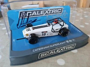 Scalextric Autographed series - C3723AE Caterham Superlight R300-S - Picture 1 of 3