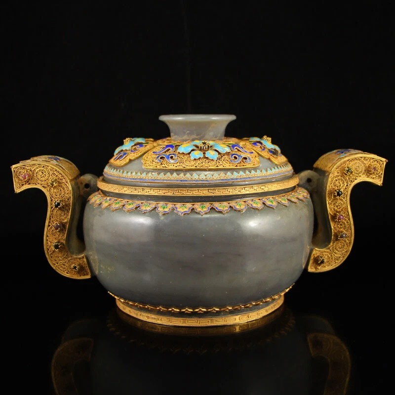 1940 年后中国风玉制香炉| eBay