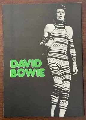 DAVID BOWIE Japan PROMO ONLY original 1973 booklet NOT tour book RCA official! - Image 1 of 4