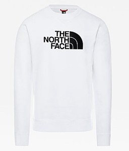 the north face sweatshirt white