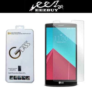 Real Transparent Tempered Glass Screen Protector For LG G4 5.5" - Picture 1 of 5