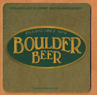 Boulder Beer Colorado's First Microbrewery Beer Coaster