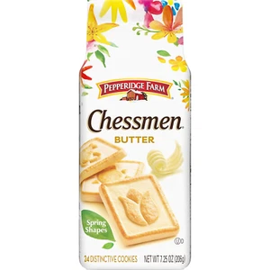Chessmen Butter Cookies, 7.25 Oz. Bag (Packaging May Vary) - Picture 1 of 12
