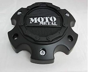 Moto Metal Satin Black Small 5Lug 5X4.5/5 Only Center Cap for MO971/MO972 Wheels - Picture 1 of 2