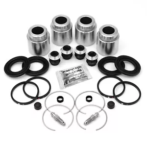 2x Front Brake Caliper Repair Kits & Pistons For Lexus LS400 UCF10 (1989-1994) - Picture 1 of 6