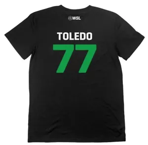 Camiseta deportiva oficial de la WSL Filipe Toledo 2024 talla pequeña - Imagen 1 de 2