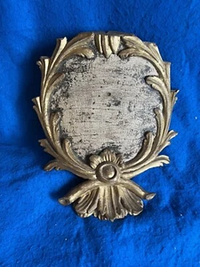 Antikes kleines prunkvolles Sakrales  Holz Ornament geschnitzt für die Wand - Bild 1 von 13