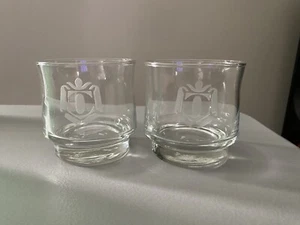 2 Monogramm Whiskey Buchstabe O Custom Vintage Whisky/Cocktail Gläser - Bild 1 von 3