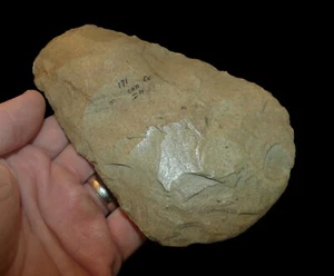 MISSISSIPPIAN HOE MADISON COILL INDIANER PFEILSPITZE ARTEFAKT EX ZIMMERMAN COLL - Bild 1 von 7