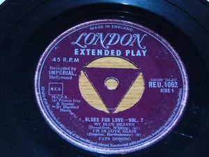 FATS DOMINO - Blues For Love Vol. 2 EP - 1957 UK first issue 4-track 7" vinyl EP - Picture 1 of 4
