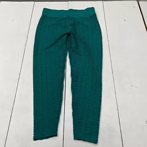 ViCherub grüne strukturierte Bauchkontrolle gerissene Butt-Leggings Damengröße 4XL - Bild 1 von 5