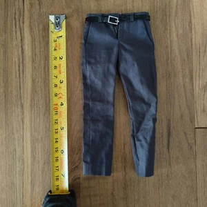 1/6 grey Trousers pant and belt from Joker Robber figure 12" Hot toys - Picture 1 of 6