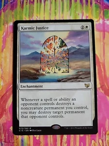 MTG: Karmic Justice - Commander 2015 - Non Foil - Near Mint - Picture 1 of 2