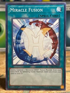Yu-gi-oh! TCG 1x Miracle Fusion LDS3-EN106 COMMON SPELL NM - Picture 1 of 2