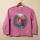Vintage The Little Mermaid Disney Sweatshirt Ariel 90s Girls Kids Youth Size 7/8