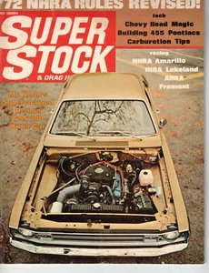 SUPER STOCK & DRAG JAN 1972 WORLD FINALS AMARILLO 455 PONTIAC BUILD AHRA FREMNT - Picture 1 of 3