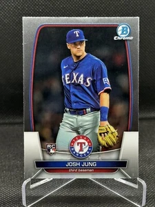2023 Bowman Chrome Josh Jung #21 Rookie RC Rangers - Picture 1 of 2