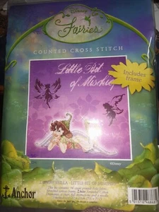 Anchor Disney Counted Cross Stitch Kit Prilla Believe In Fairies UNOPENED - Picture 1 of 1
